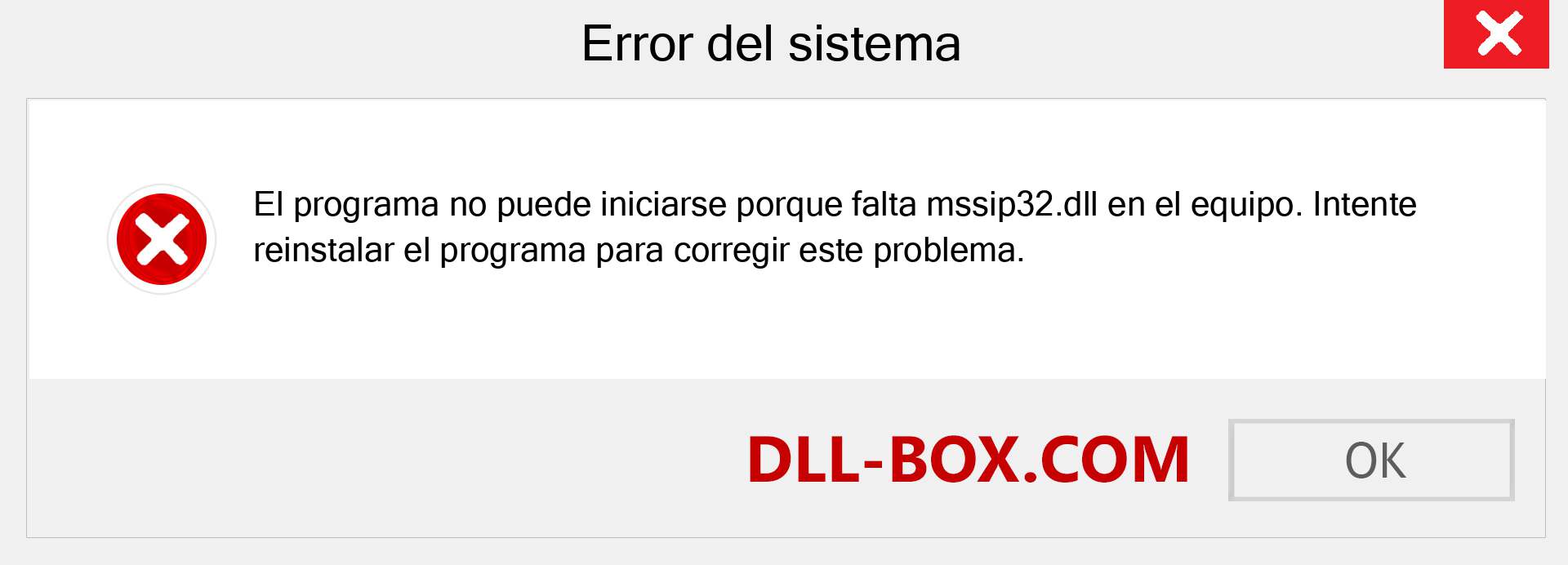 ¿Falta el archivo mssip32.dll ?. Descargar para Windows 7, 8, 10 - Corregir mssip32 dll Missing Error en Windows, fotos, imágenes